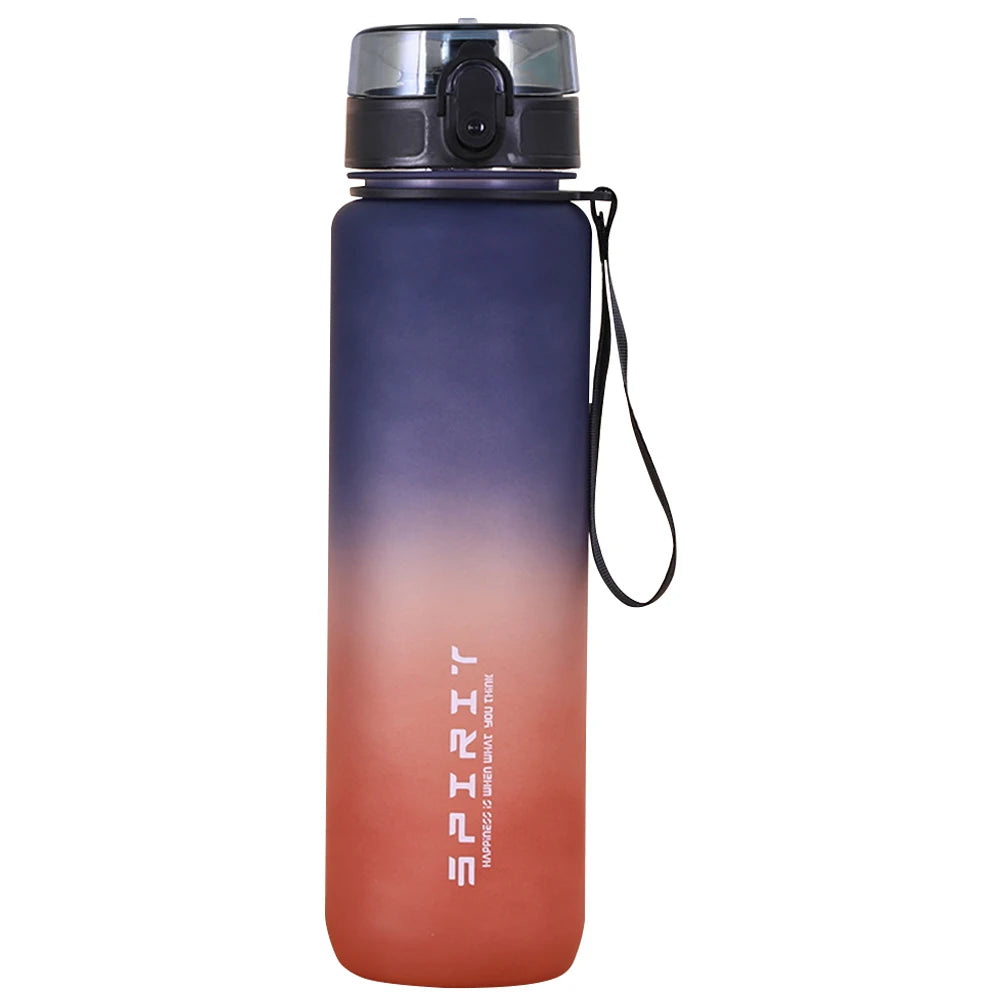 Reusable Water Bottles with Handle Travel Water Cup Large Capacity Dazzling Color Water Bottle for Fitness Gym Outdoor Sports