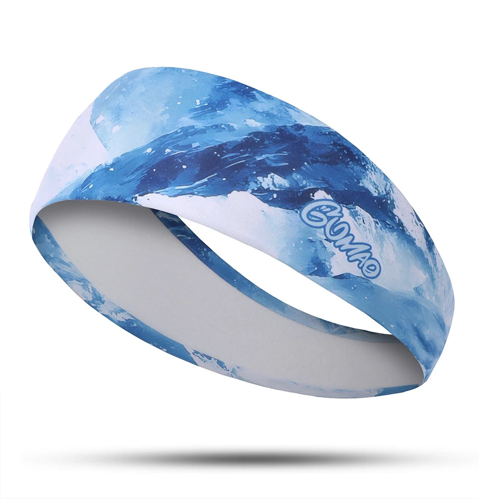 Sports Sweatbands Warm Headbands Sweat-absorption Lightweight Running Yoga Gym Fitness Skiing Cycling Soft Headwear Bandana