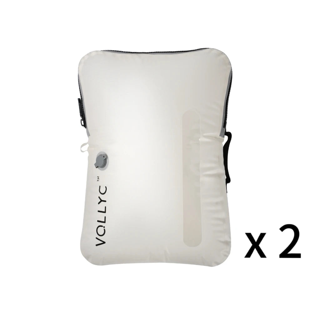 FLEXTAIL X VOLLYC EZYPACK - 25L Vacuum Storage Bag, Reusable Clothing Storage Bag, Travel Backpack Luggage Bag, 85% Compression