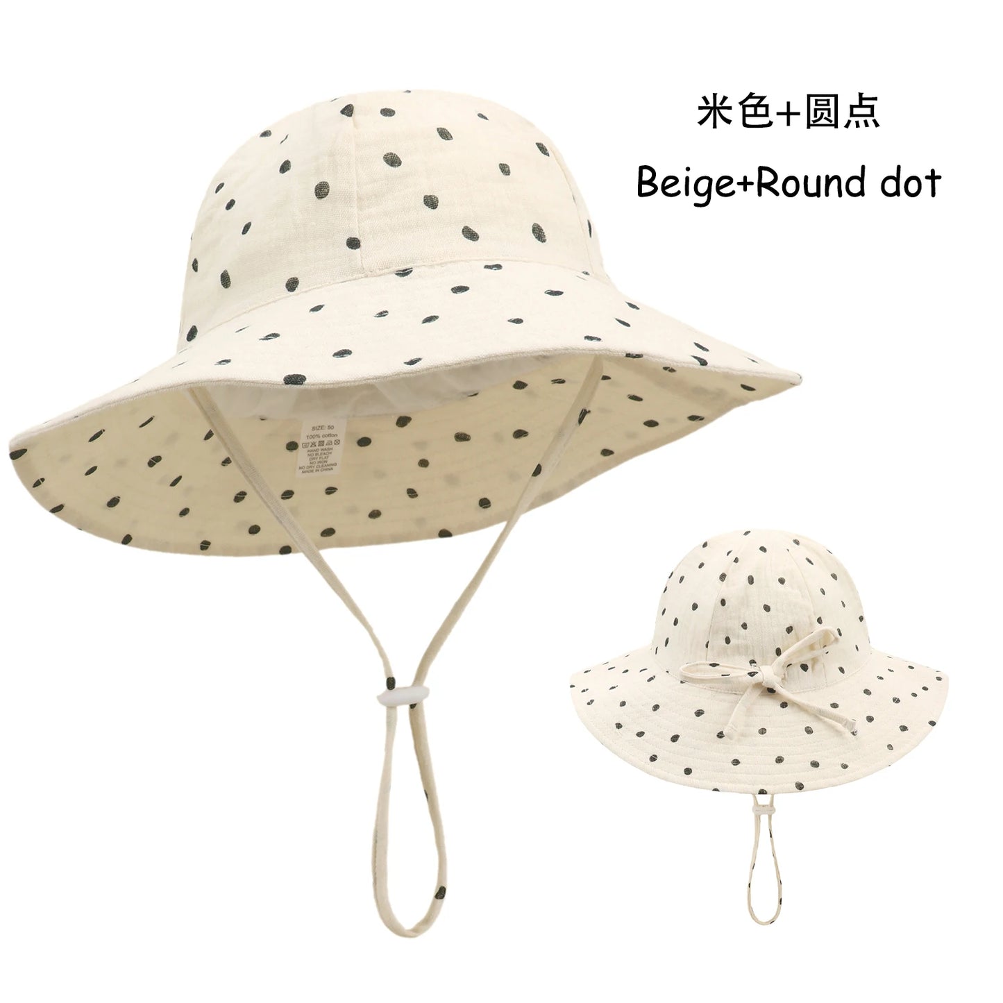 Newborn Boys Girls Bucket Hat Summer Kids Toddler