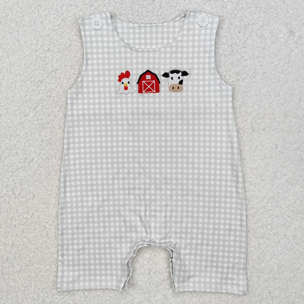 Boutique Baby Infant Boys Crabs Short Sleeve Rompers Spring Summer Toddler Boys Rompers Fashion Kids Baby Onesie Boys Jumpsuits
