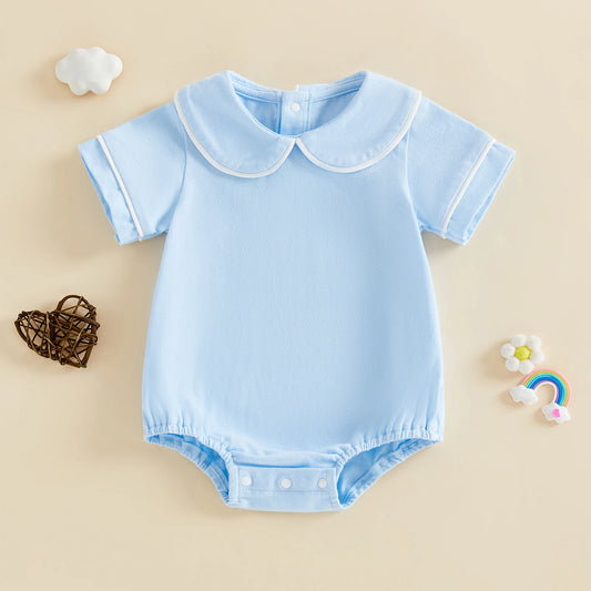 Adorable Baby Boys Short Sleeve Romper