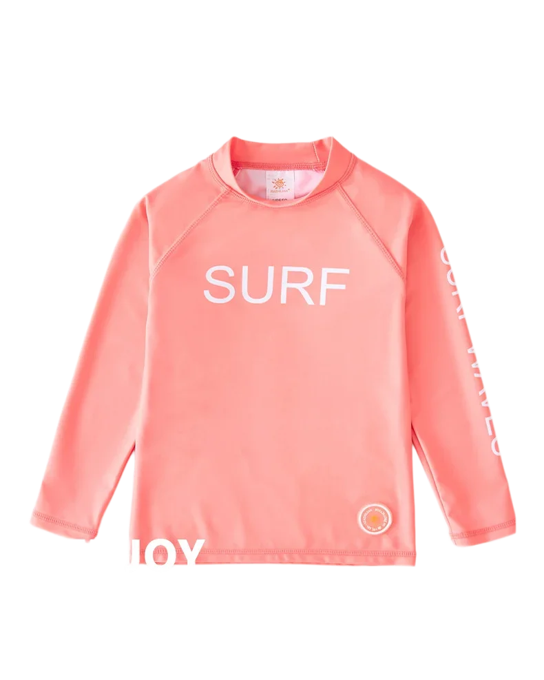 T Shirt for Swimming Children's Swimwear UPF50 UV Protection Beach Bathing Suit Kid Boy Girl Long Sleeve Swimsuit Top Rash Guard