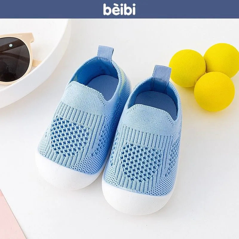 Baby Spring/Summer Soft Sole Socks Shoes Mesh Unisex Baby Anti Slip