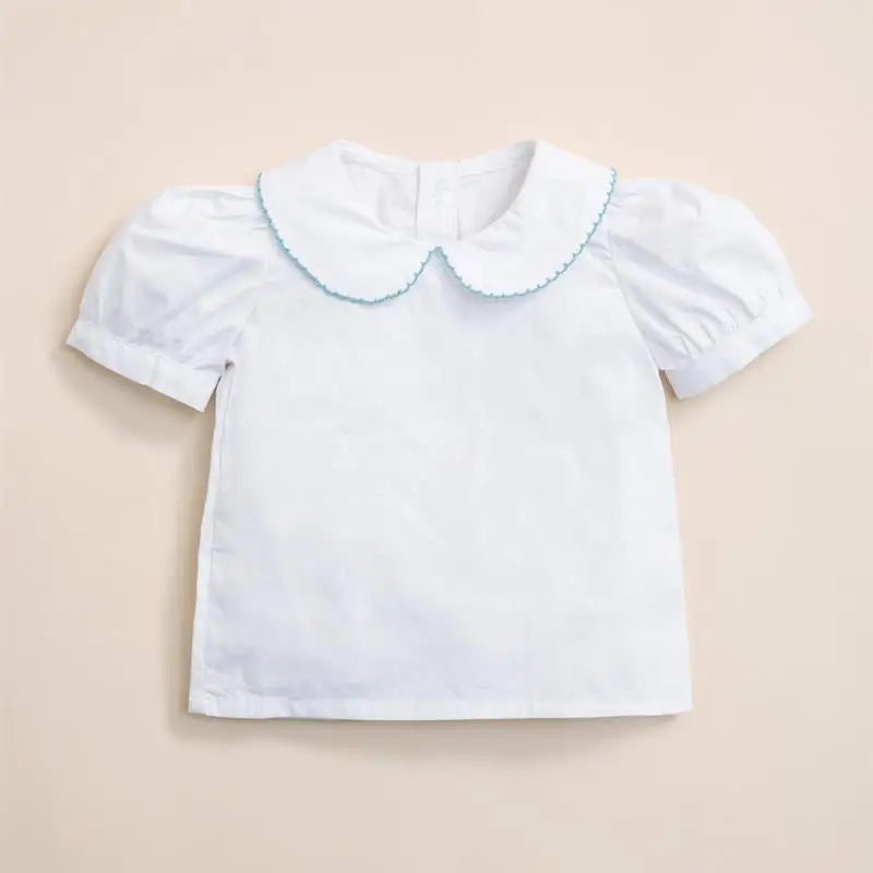 Summer Baby Girls Spanish Handmade Smocked Set Kids Infants Smocking Dresses with Bubble Sleeve Top Children Smocking Frocks