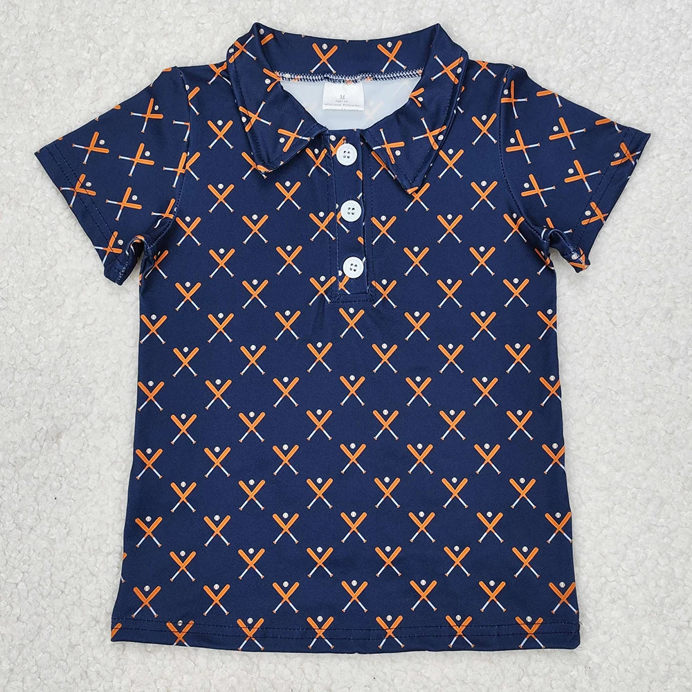 New Fashion Baby Boys Clothes Duck Stripe Buttons Tee Shirts Tops Spring Boutique Kids Clothes Toddler Boys Pullovers Tops Hot