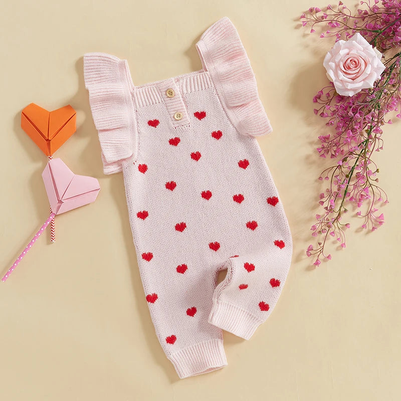 Adorable Toddler Heart Romper