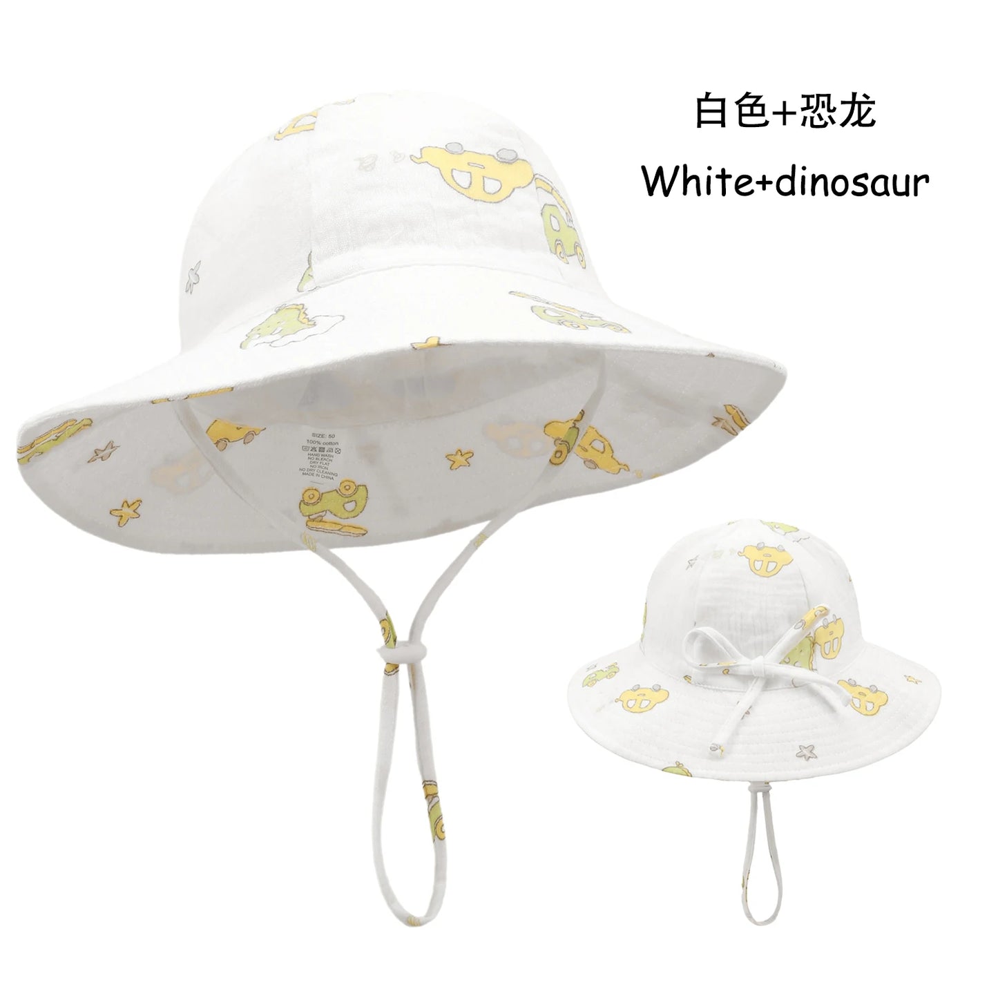 Newborn Boys Girls Bucket Hat Summer Kids Toddler