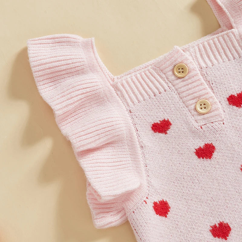 Adorable Toddler Heart Romper