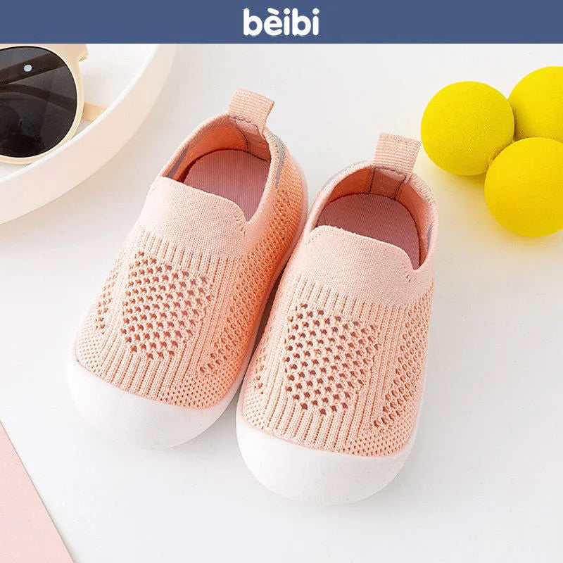 Baby Spring/Summer Soft Sole Socks Shoes Mesh Unisex Baby Anti Slip