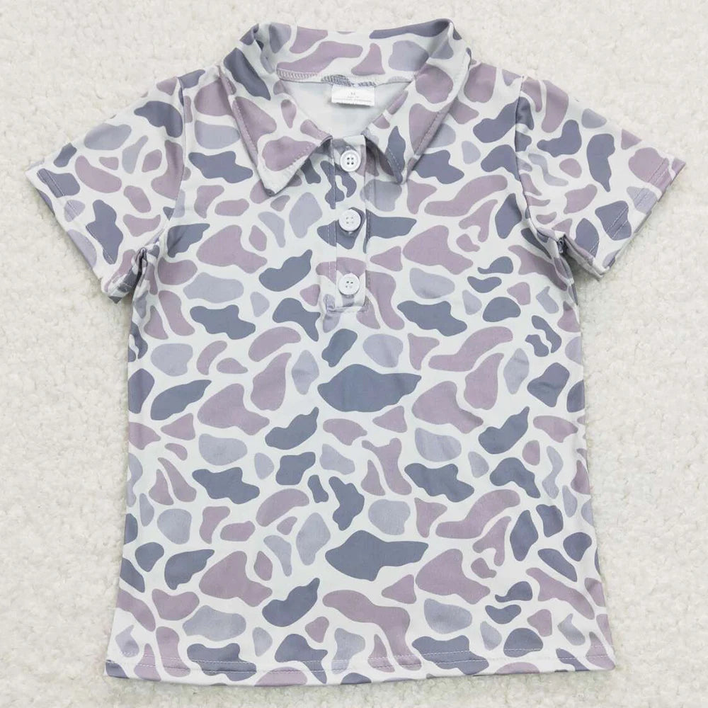 New Fashion Baby Boys Clothes Duck Stripe Buttons Tee Shirts Tops Spring Boutique Kids Clothes Toddler Boys Pullovers Tops Hot