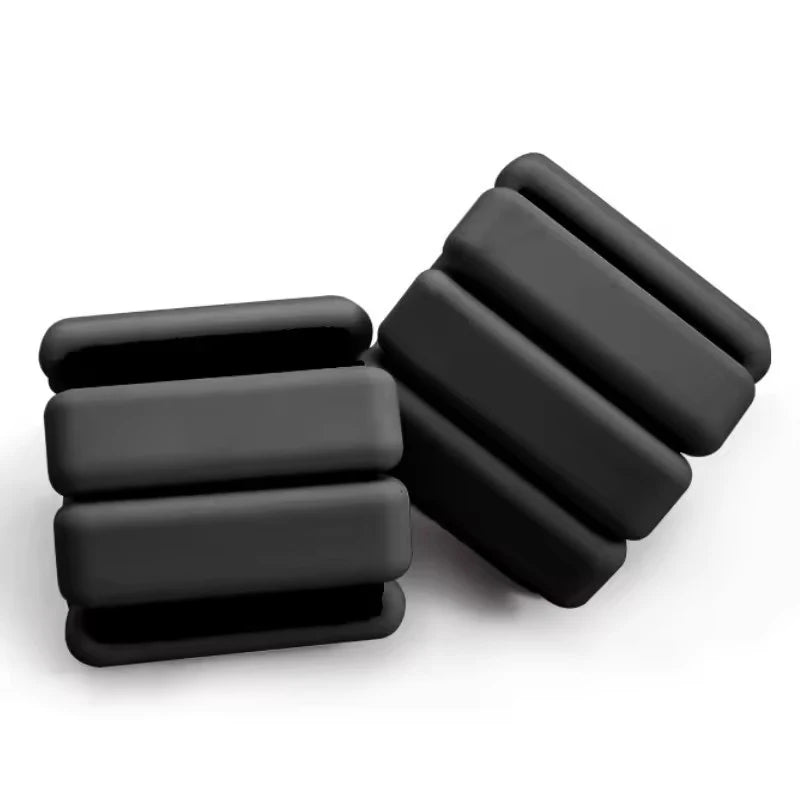 Pound Adjustable Silicone Zinc Alloy Wrist Ankle Weighted Bracelets Pilates Gym Yoga Cardio Strength Training Weight Bracelet