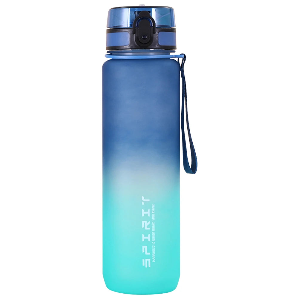 Reusable Water Bottles with Handle Travel Water Cup Large Capacity Dazzling Color Water Bottle for Fitness Gym Outdoor Sports
