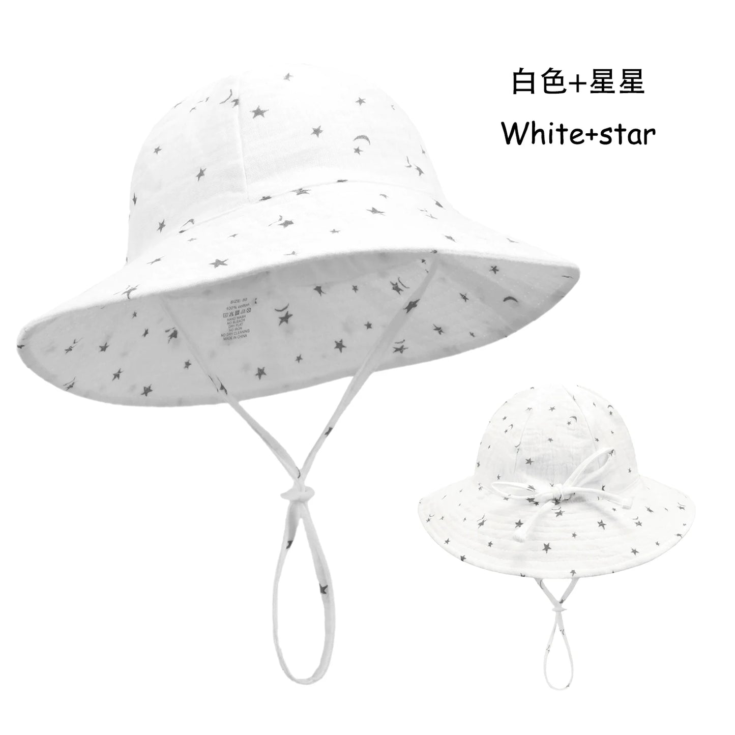 Newborn Boys Girls Bucket Hat Summer Kids Toddler