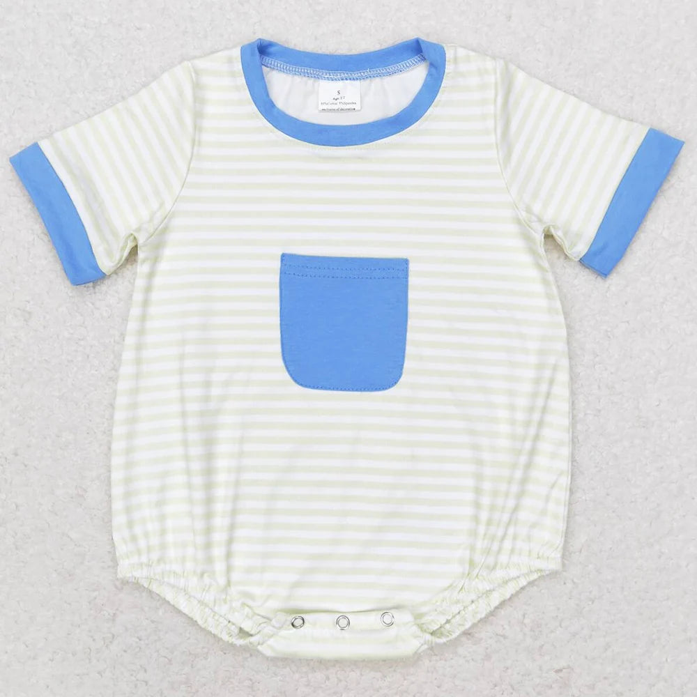 Boutique Baby Infant Boys Crabs Short Sleeve Rompers Spring Summer Toddler Boys Rompers Fashion Kids Baby Onesie Boys Jumpsuits