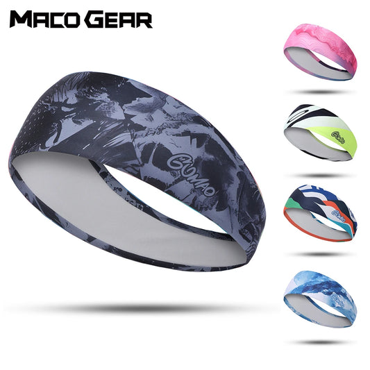 Sports Sweatbands Warm Headbands Sweat-absorption Lightweight Running Yoga Gym Fitness Skiing Cycling Soft Headwear Bandana