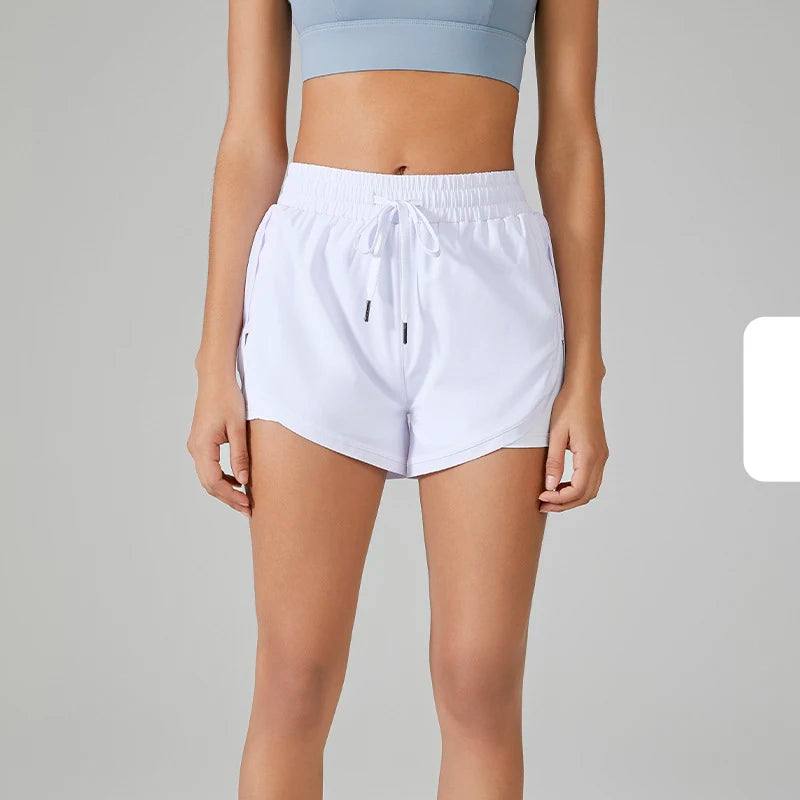 Yoga Shorts Women Fitness Top Spandex Neon Elastic Running Workout Short Leggings For Ladies Gym Sport Shorts Fitness Sportwear