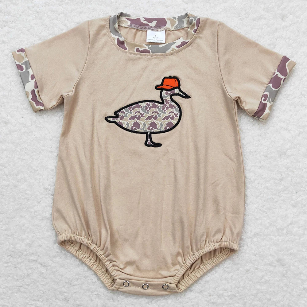 Boutique Baby Infant Boys Crabs Short Sleeve Rompers Spring Summer Toddler Boys Rompers Fashion Kids Baby Onesie Boys Jumpsuits
