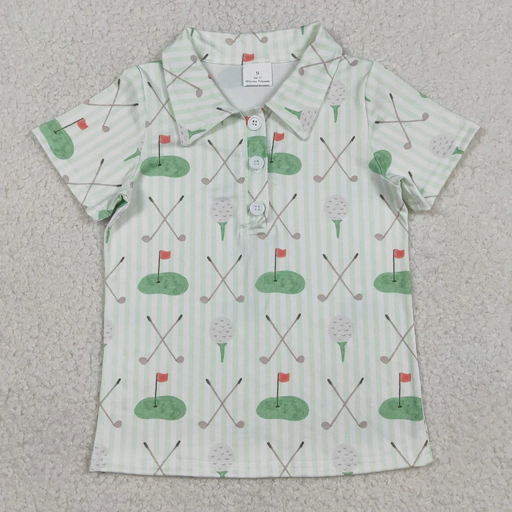 New Fashion Baby Boys Clothes Duck Stripe Buttons Tee Shirts Tops Spring Boutique Kids Clothes Toddler Boys Pullovers Tops Hot