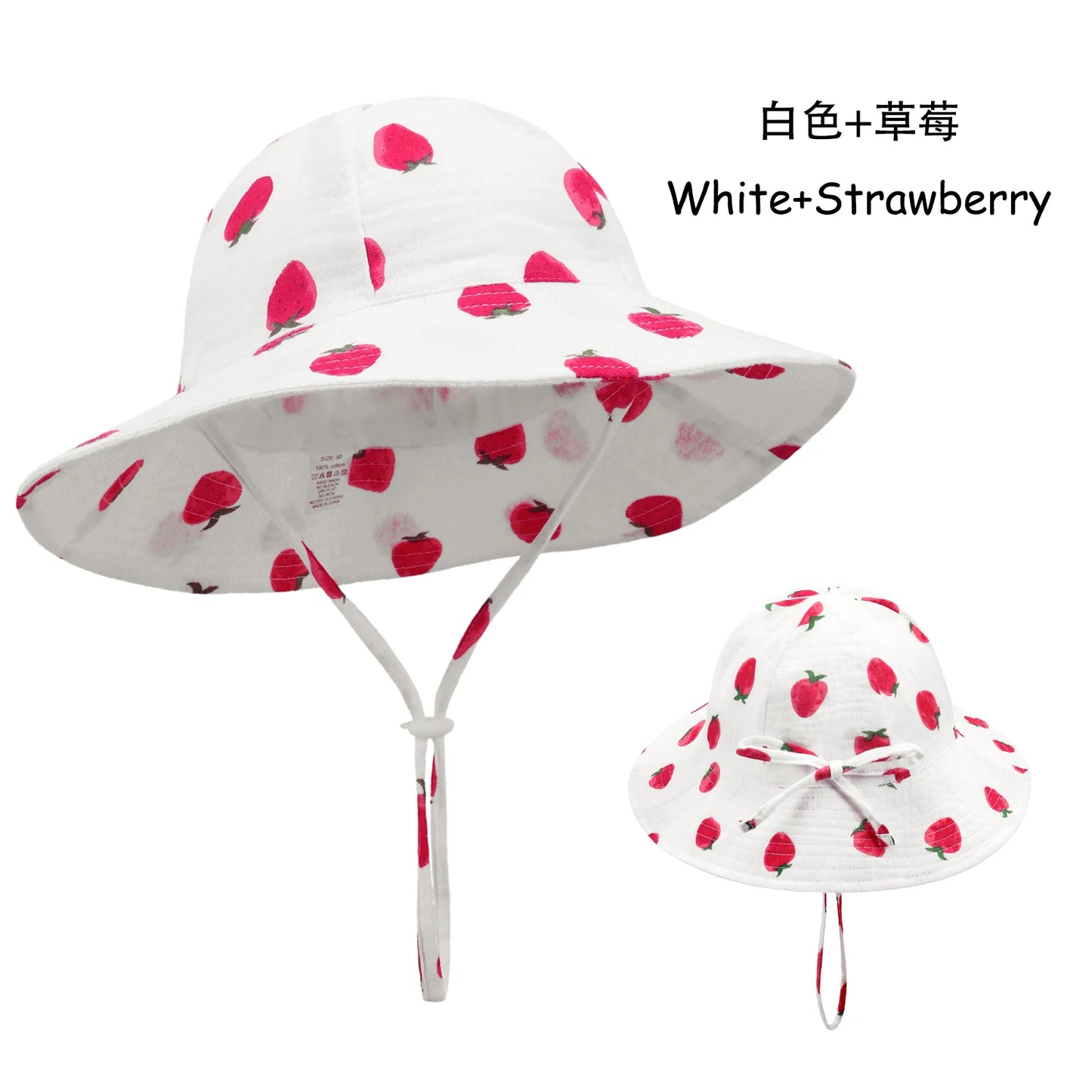 Newborn Boys Girls Bucket Hat Summer Kids Toddler