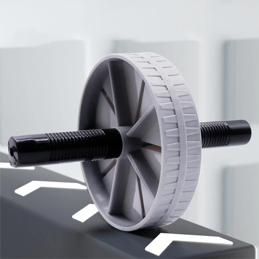 Workout AB Roller Wheel Non-slip Abdominal Roller No Noise Abdominal Trainer Abdominal Exerciser for Home Gym Strength Workouts