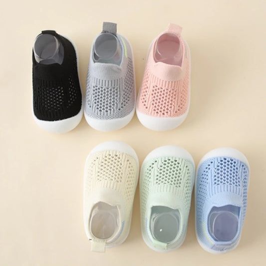 Baby Spring/Summer Soft Sole Socks Shoes Mesh Unisex Baby Anti Slip