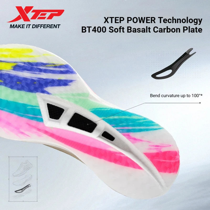 Xtep 360X 3.0 Breathable Shock-Absorbing Wear-Resistant Highly Quick-Drying For Female's Running Sneakers 974218110002