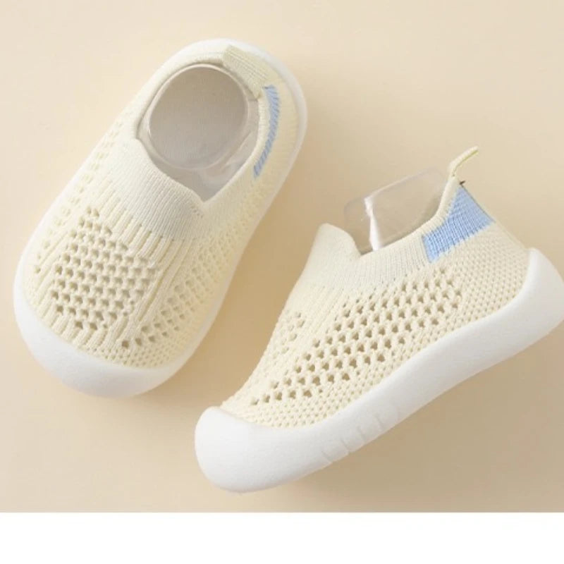 Baby Spring/Summer Soft Sole Socks Shoes Mesh Unisex Baby Anti Slip